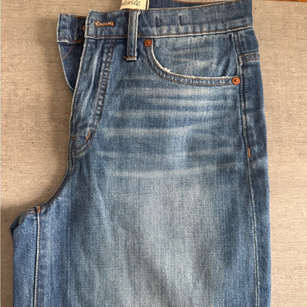 Madewell Wide-Leg Crop Jeans - Picture 2 of 4